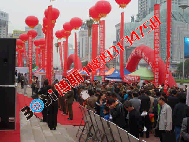 兰州庆典现场布置氢气球（空飘）
